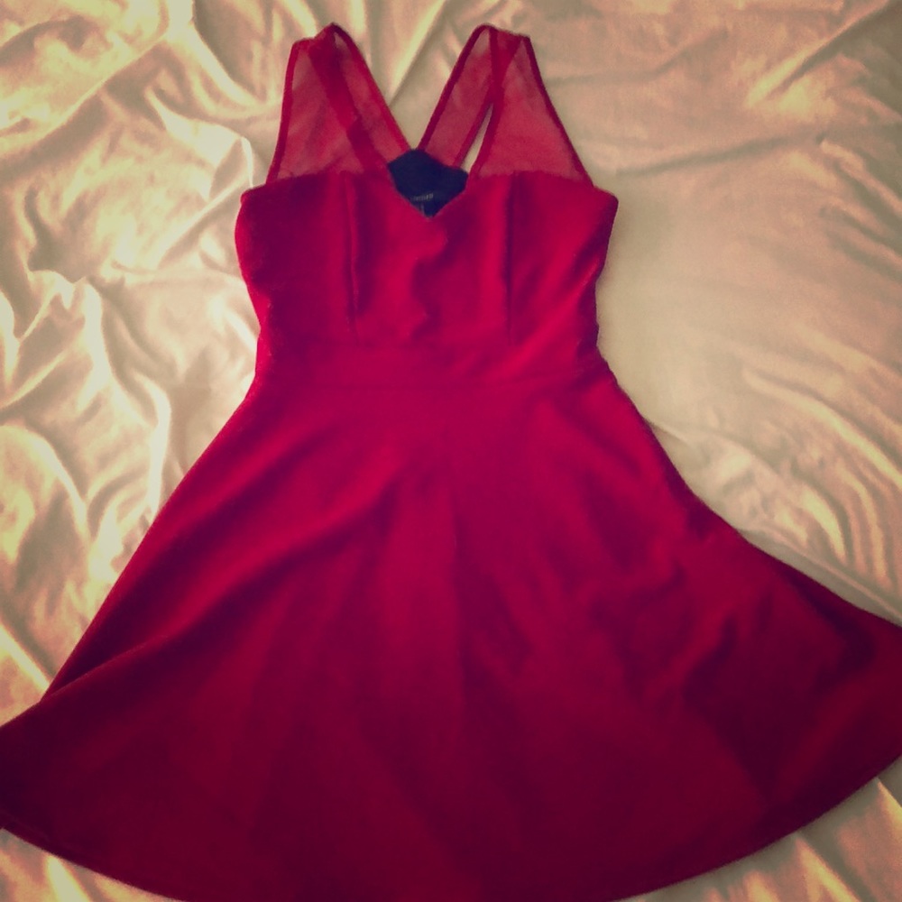 Red dress